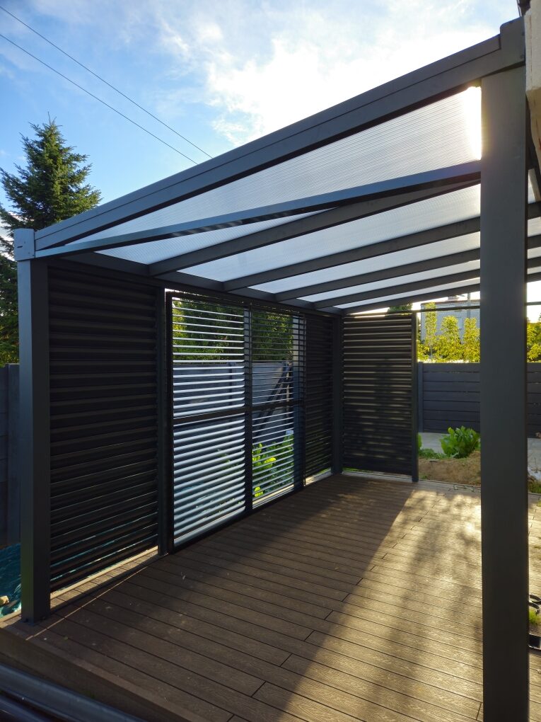 pergole z żaluzjami